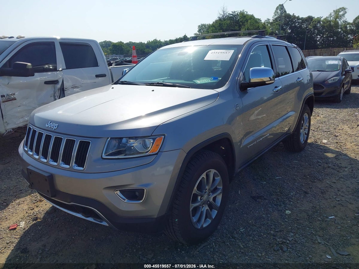 2015 JEEP GRAND CHEROKEE LIMITED — снимка 2