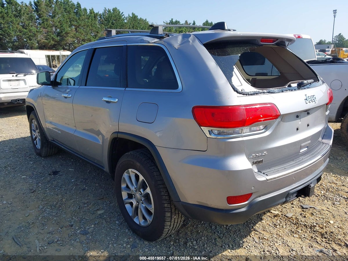 2015 JEEP GRAND CHEROKEE LIMITED — снимка 3