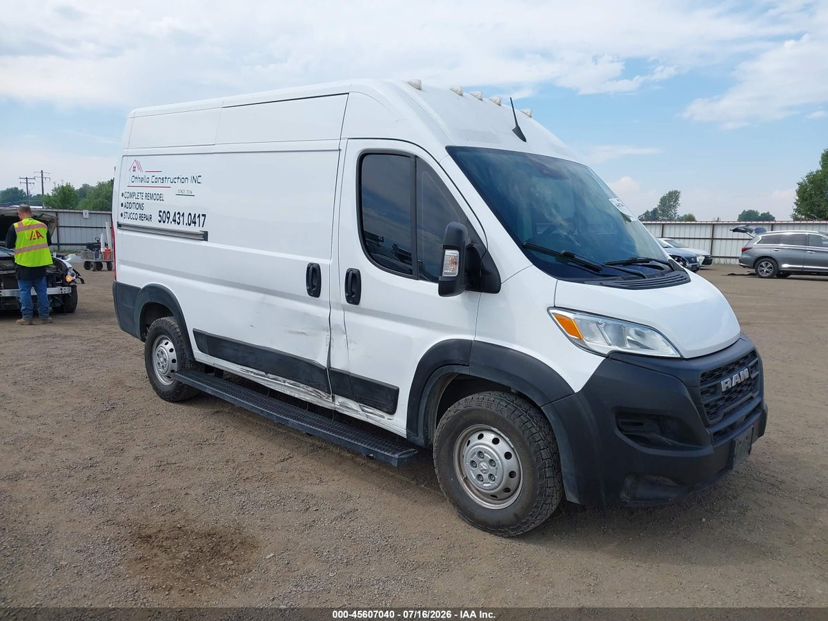 2023 RAM PROMASTER 1500 HIGH ROOF 136 WB