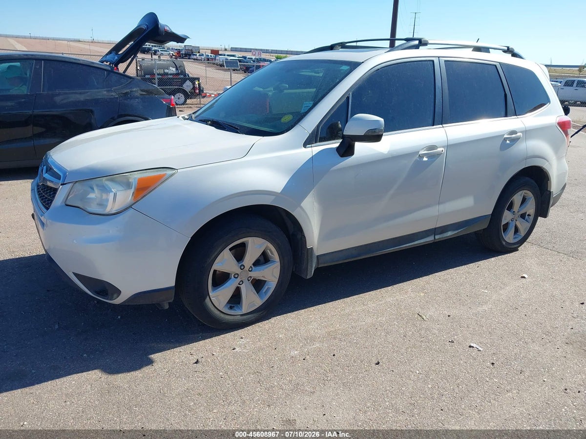 2014 SUBARU FORESTER 2.5I TOURING — снимка 2