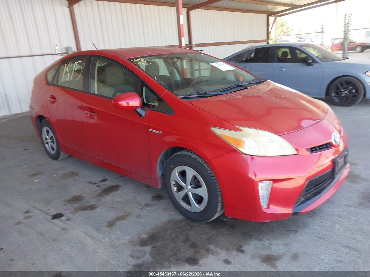 2013 TOYOTA PRIUS THREE