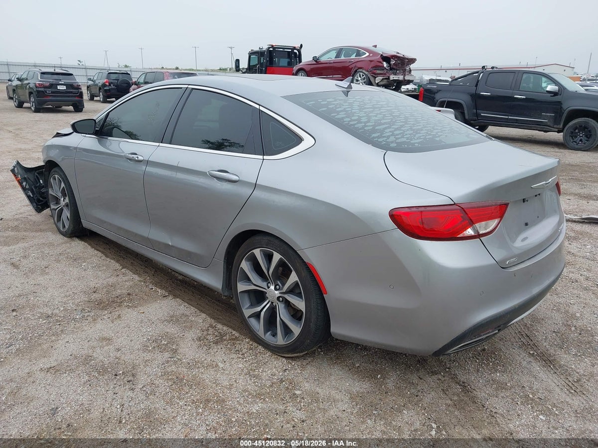 2015 CHRYSLER 200 C — снимка 3
