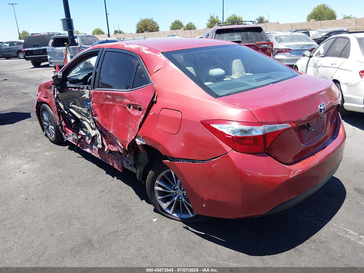 2015 TOYOTA COROLLA LE PLUS — снимка 3