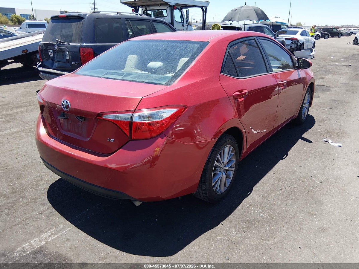 2015 TOYOTA COROLLA LE PLUS — снимка 4