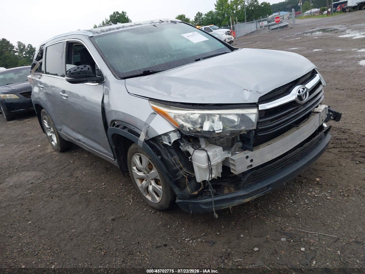2015 TOYOTA HIGHLANDER LIMITED V6