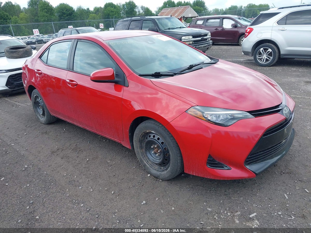 2017 TOYOTA COROLLA LE