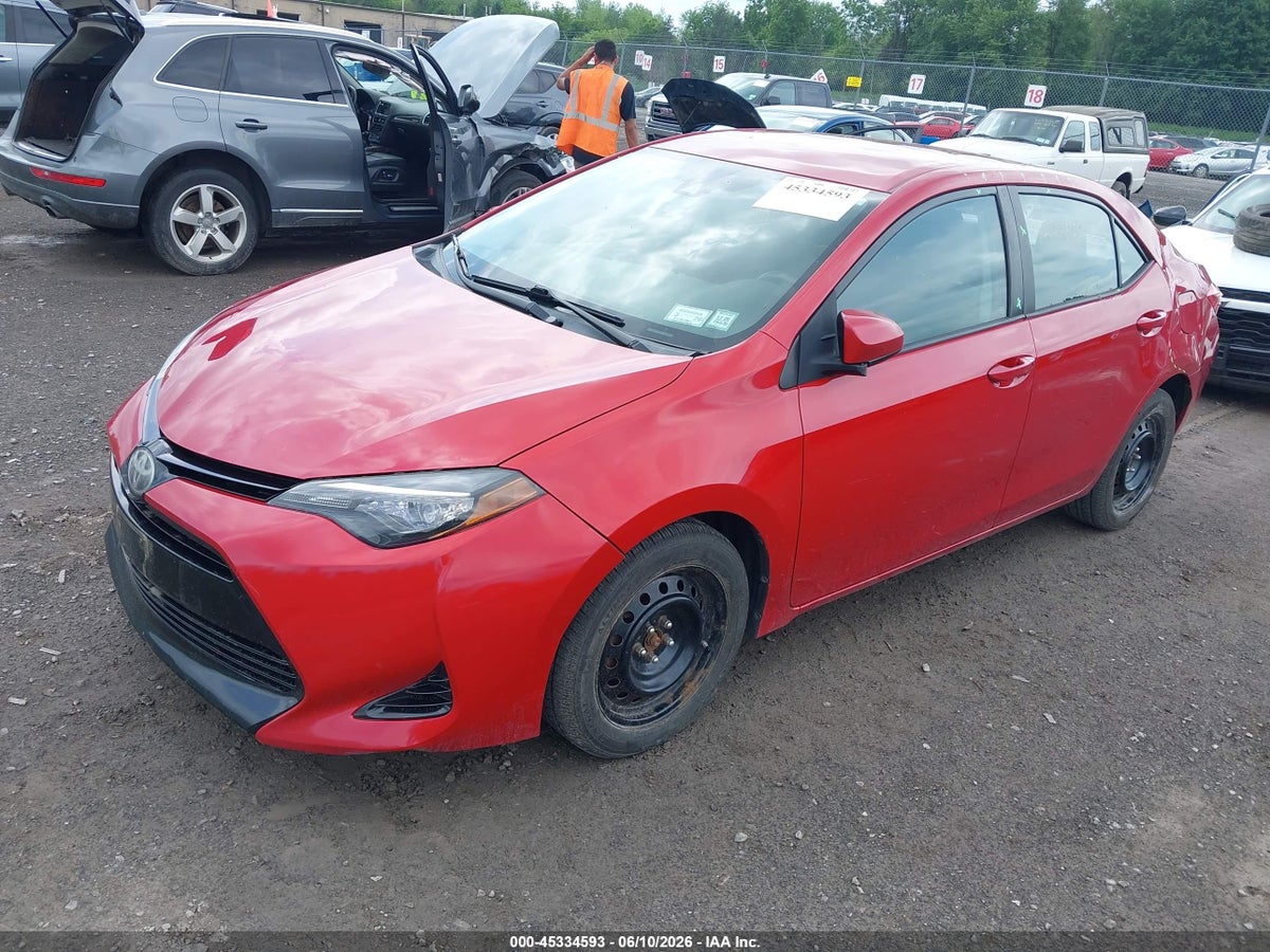 2017 TOYOTA COROLLA LE — снимка 2