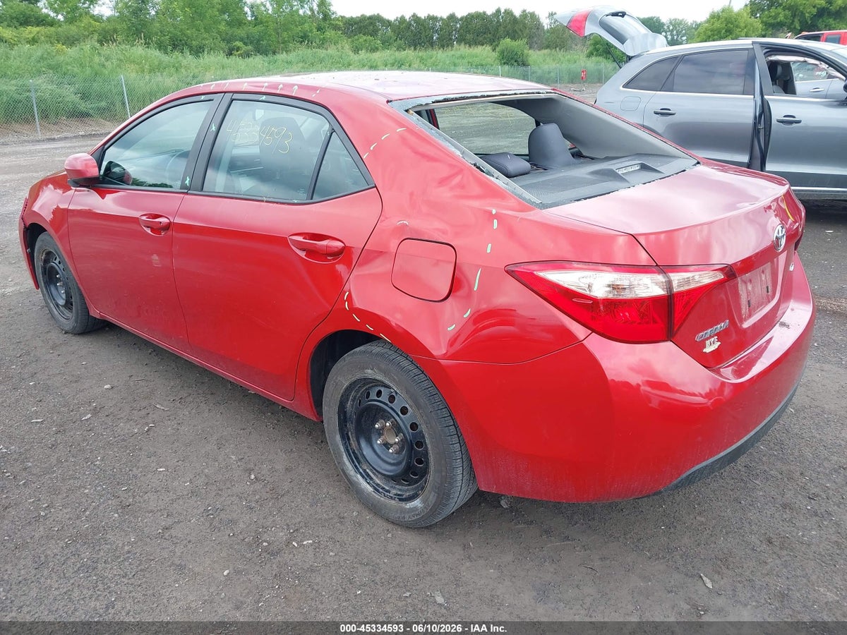 2017 TOYOTA COROLLA LE — снимка 3