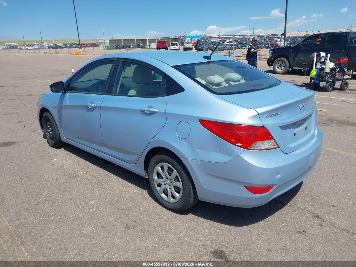 2013 HYUNDAI ACCENT GLS — снимка 3