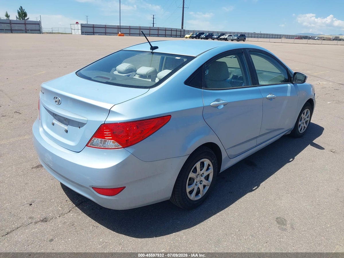 2013 HYUNDAI ACCENT GLS — снимка 4