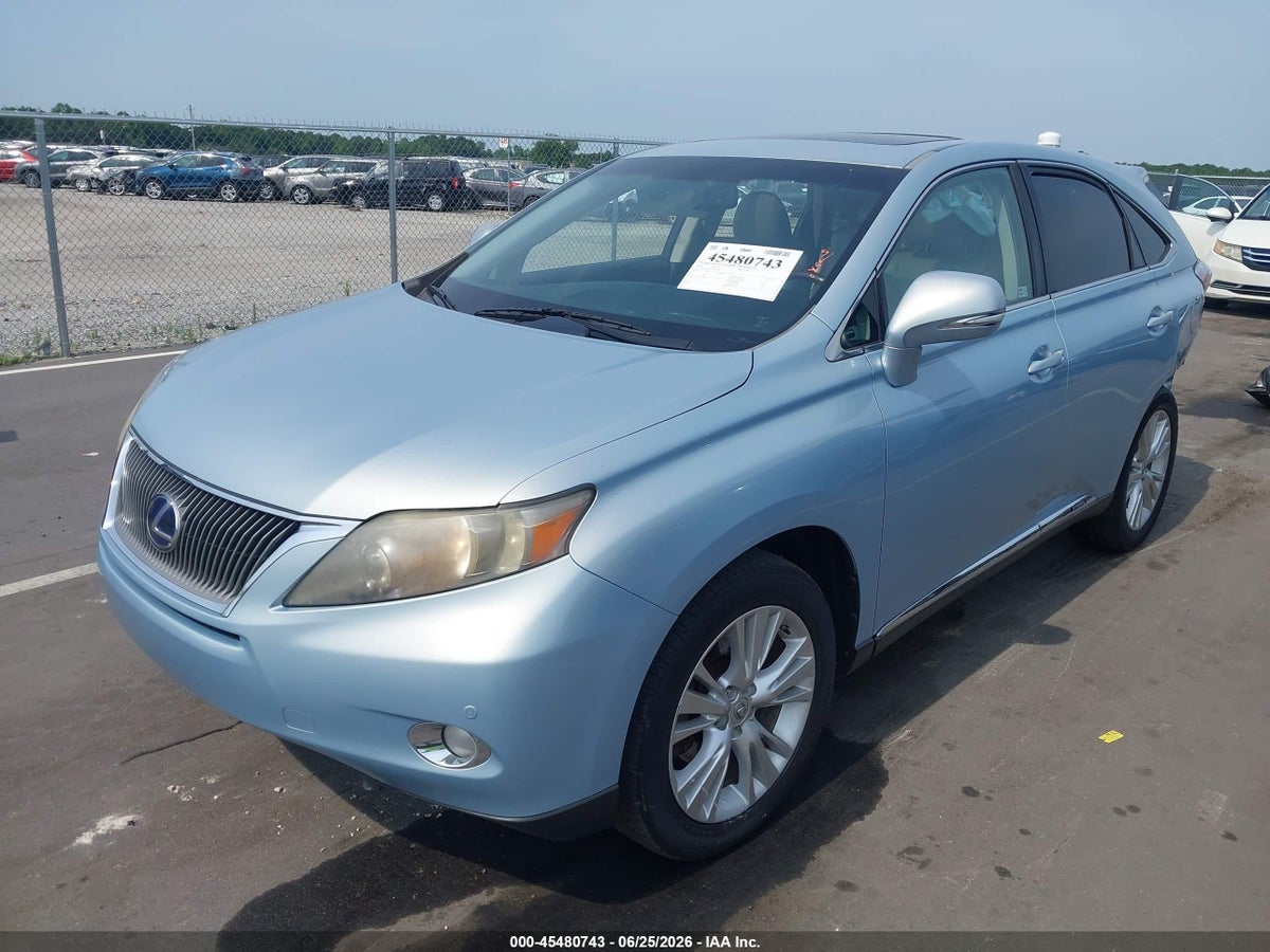 2010 LEXUS RX 450H — снимка 2