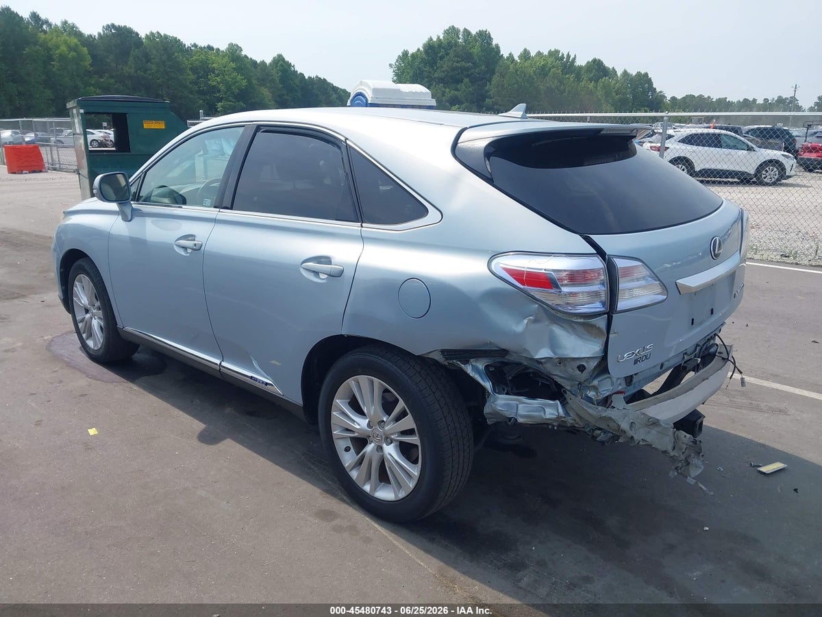 2010 LEXUS RX 450H — снимка 3