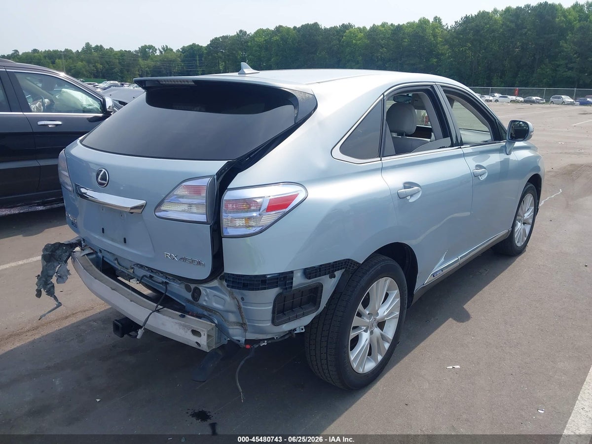 2010 LEXUS RX 450H — снимка 4