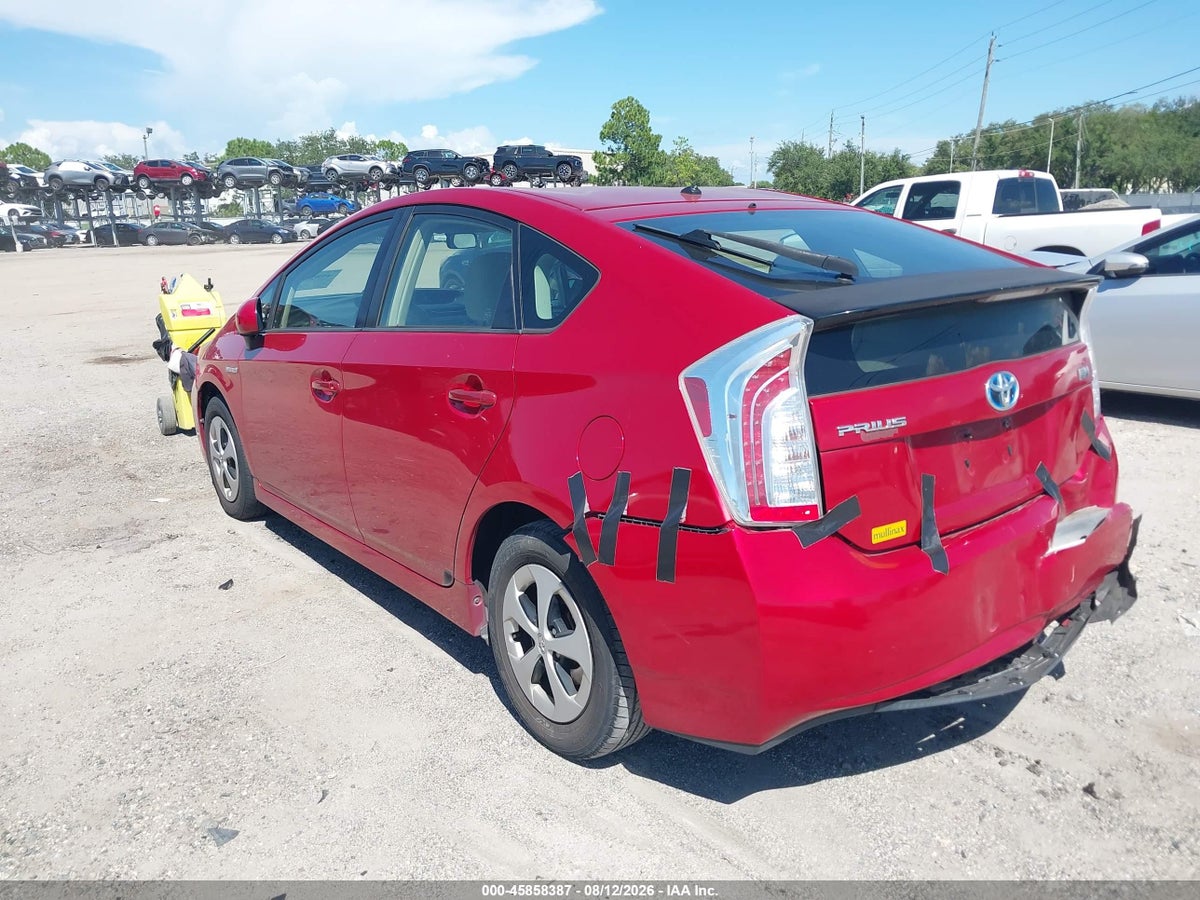 2013 TOYOTA PRIUS — снимка 3