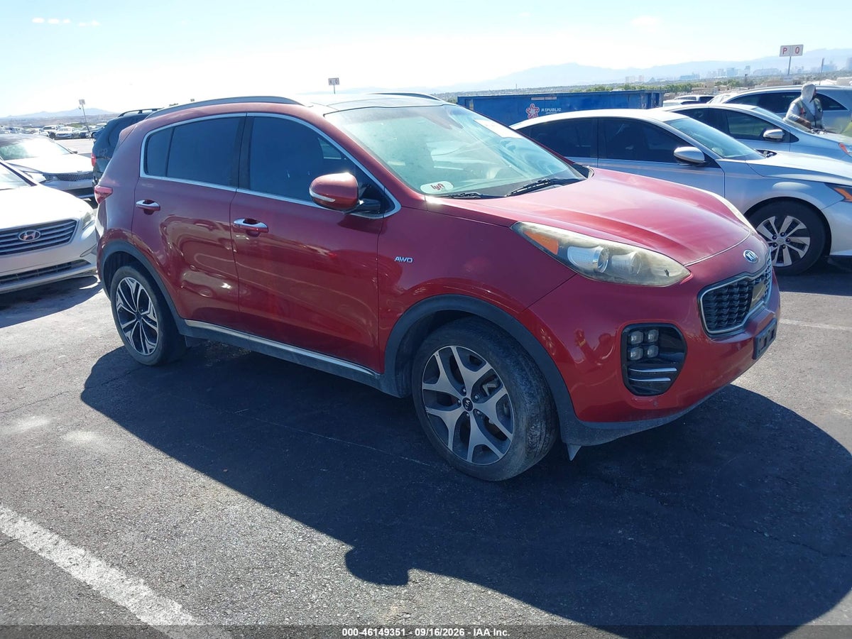 2017 KIA SPORTAGE SX TURBO
