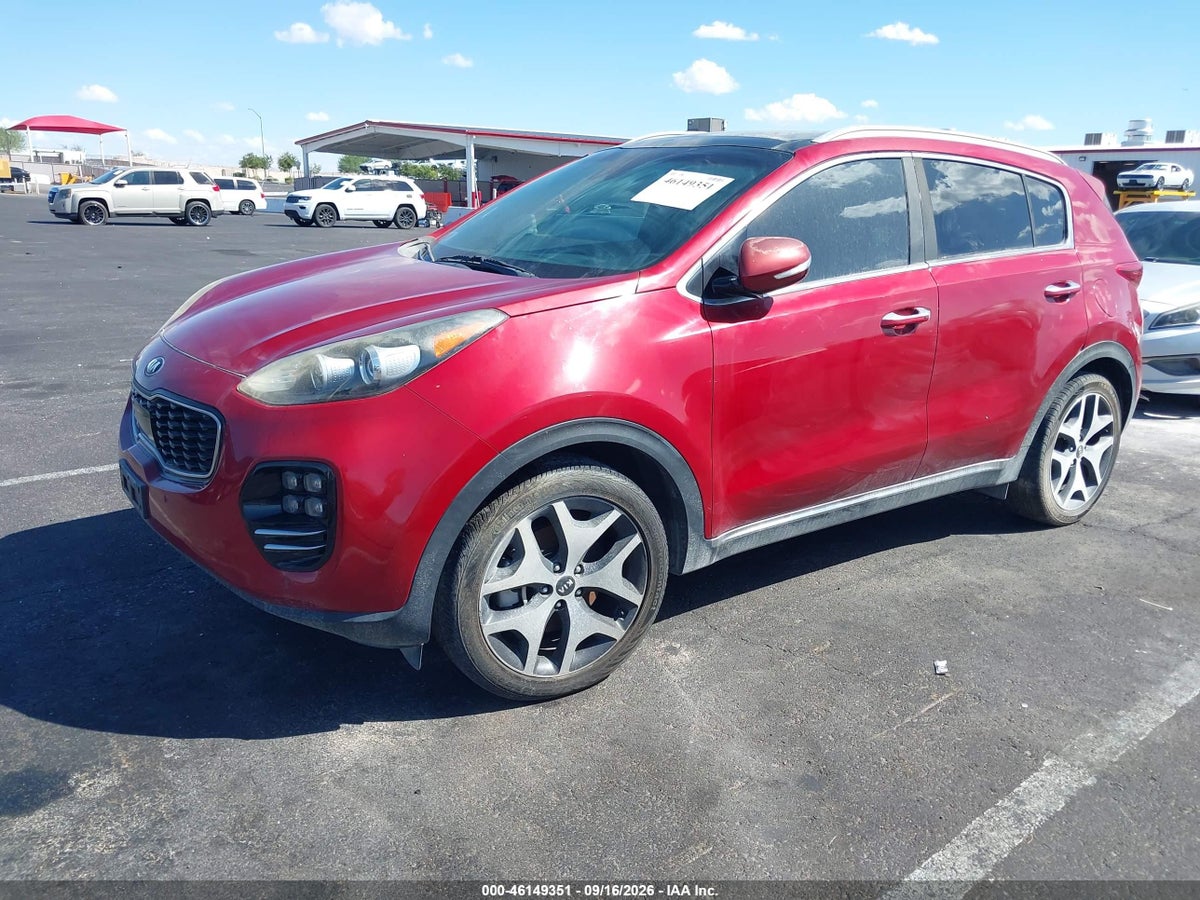 2017 KIA SPORTAGE SX TURBO — снимка 2