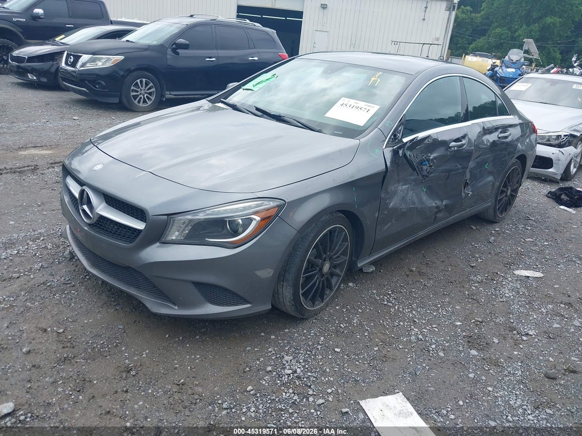 2014 MERCEDES-BENZ CLA 250 — снимка 2