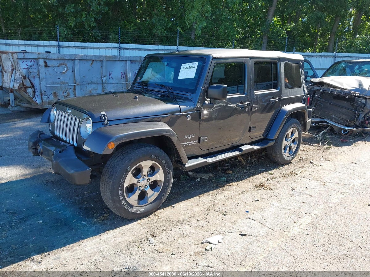 2017 JEEP WRANGLER UNLIMITED SAHARA — снимка 2