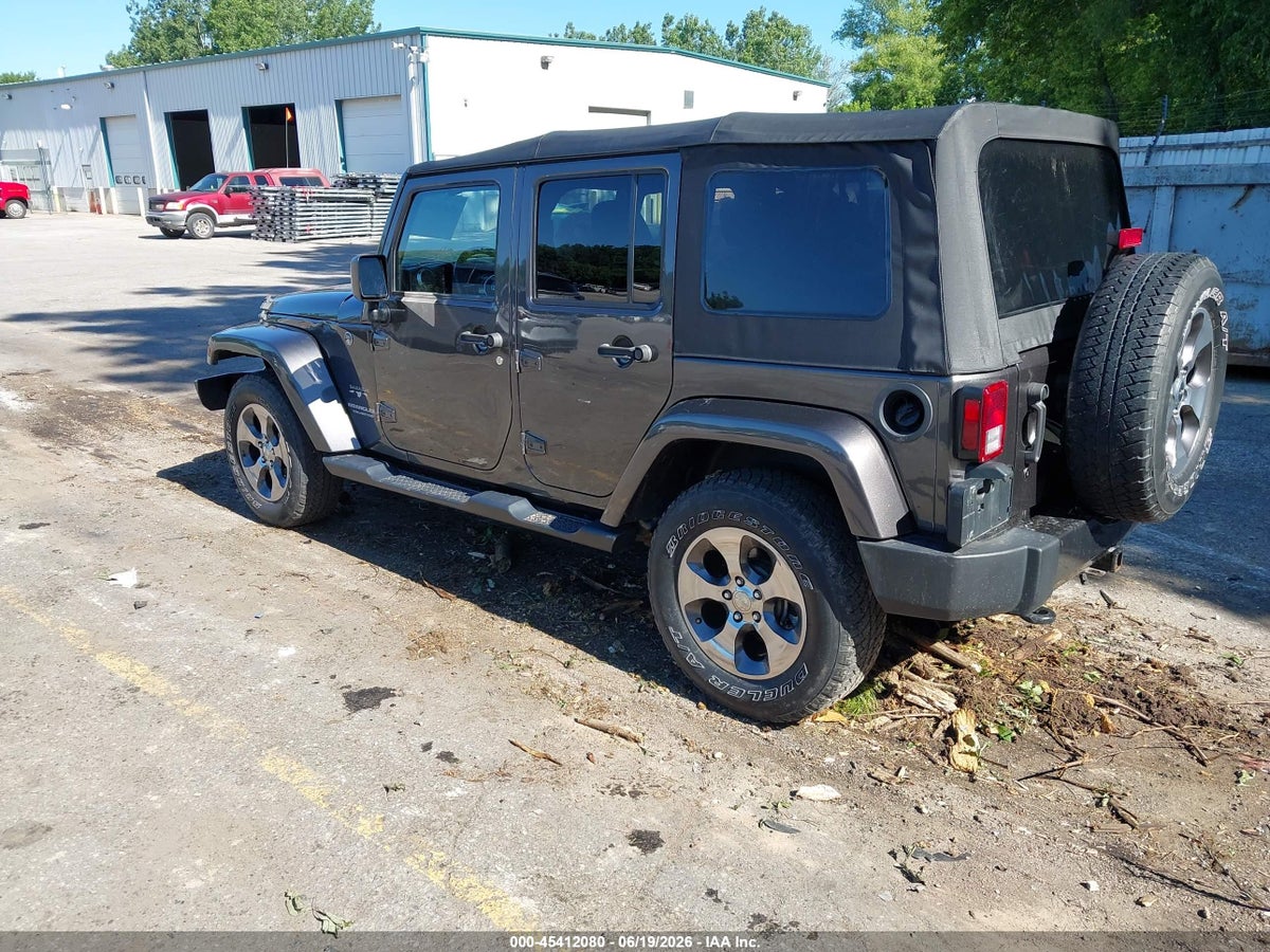 2017 JEEP WRANGLER UNLIMITED SAHARA — снимка 3