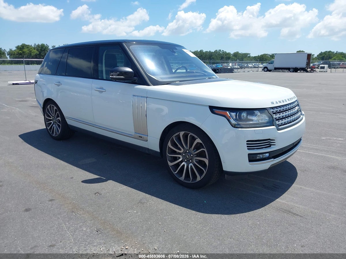 2016 LAND ROVER RANGE ROVER