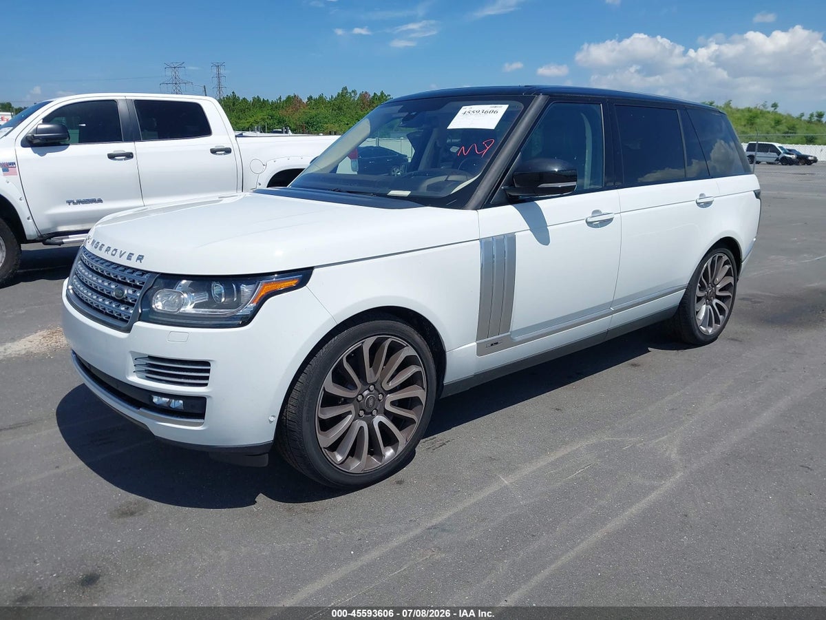 2016 LAND ROVER RANGE ROVER — снимка 2