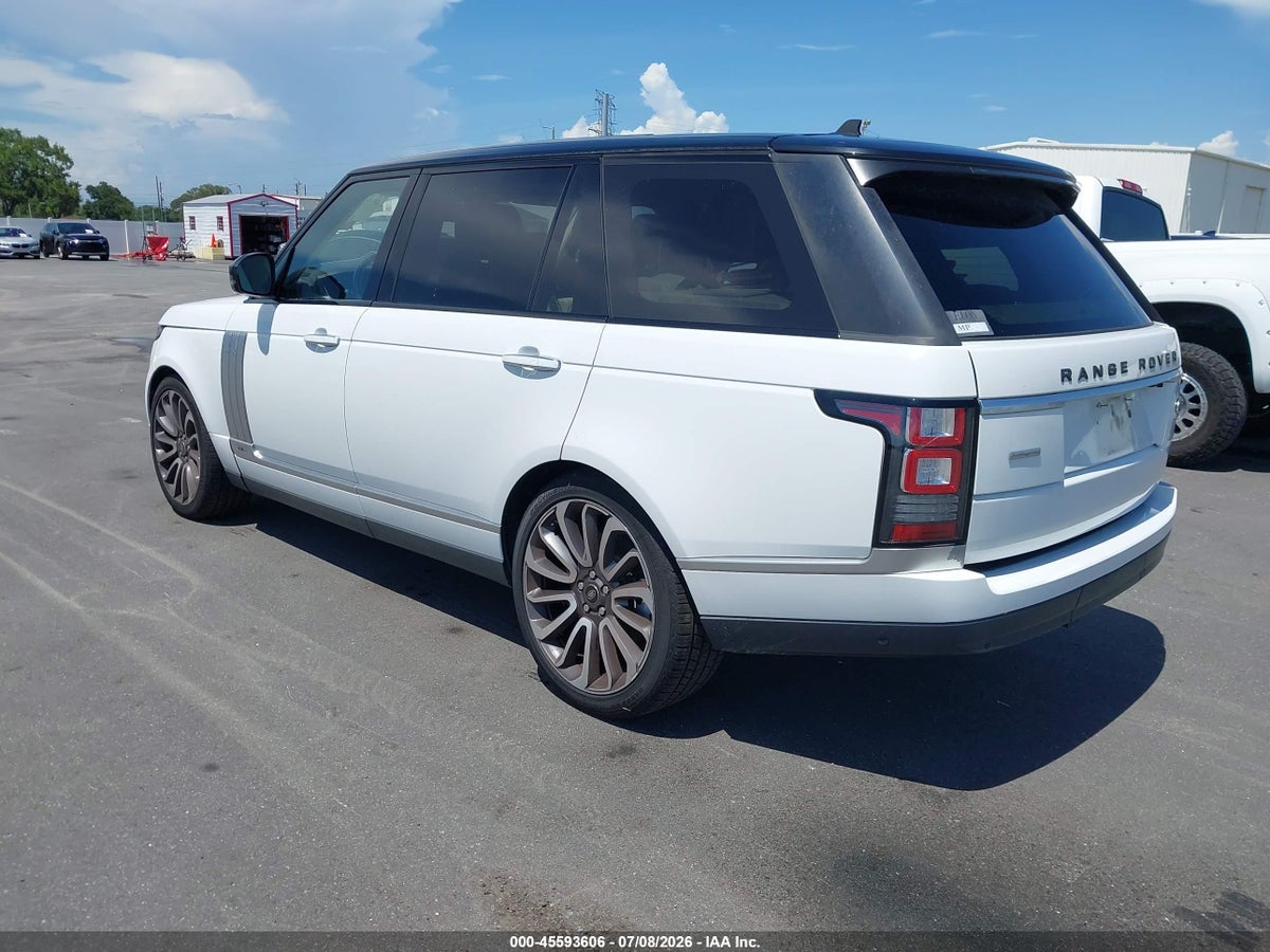 2016 LAND ROVER RANGE ROVER — снимка 3