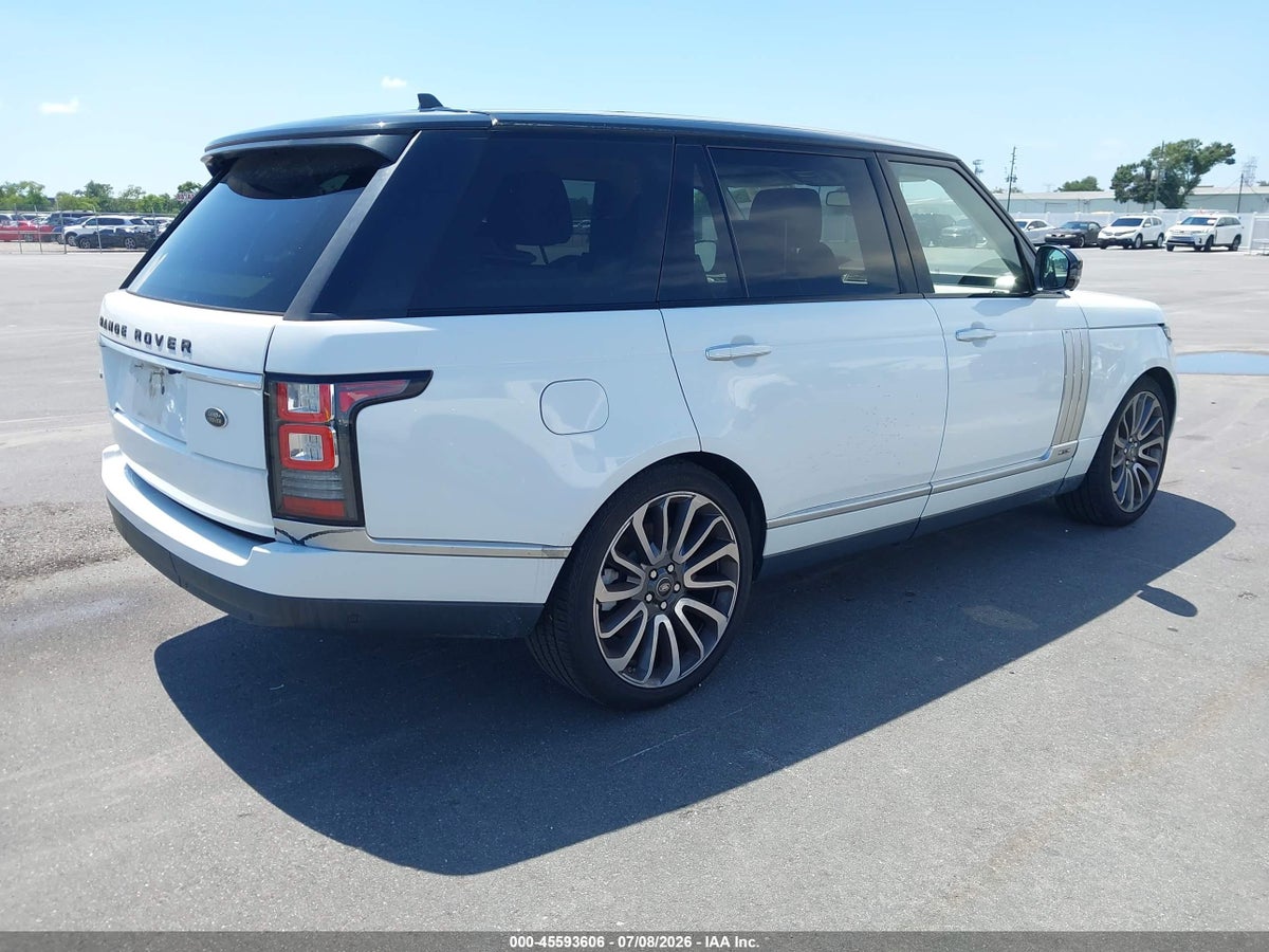 2016 LAND ROVER RANGE ROVER — снимка 4