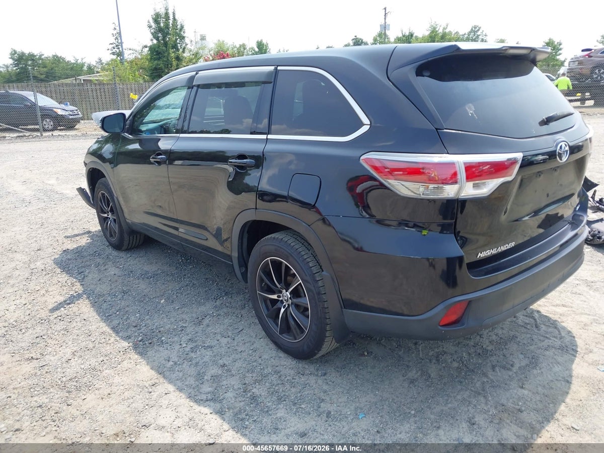 2016 TOYOTA HIGHLANDER LE V6 — снимка 3