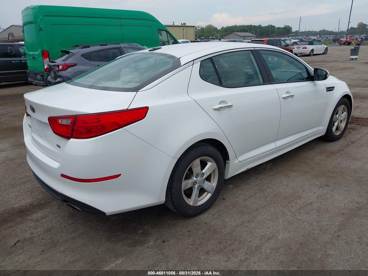 2014 KIA OPTIMA LX — снимка 4