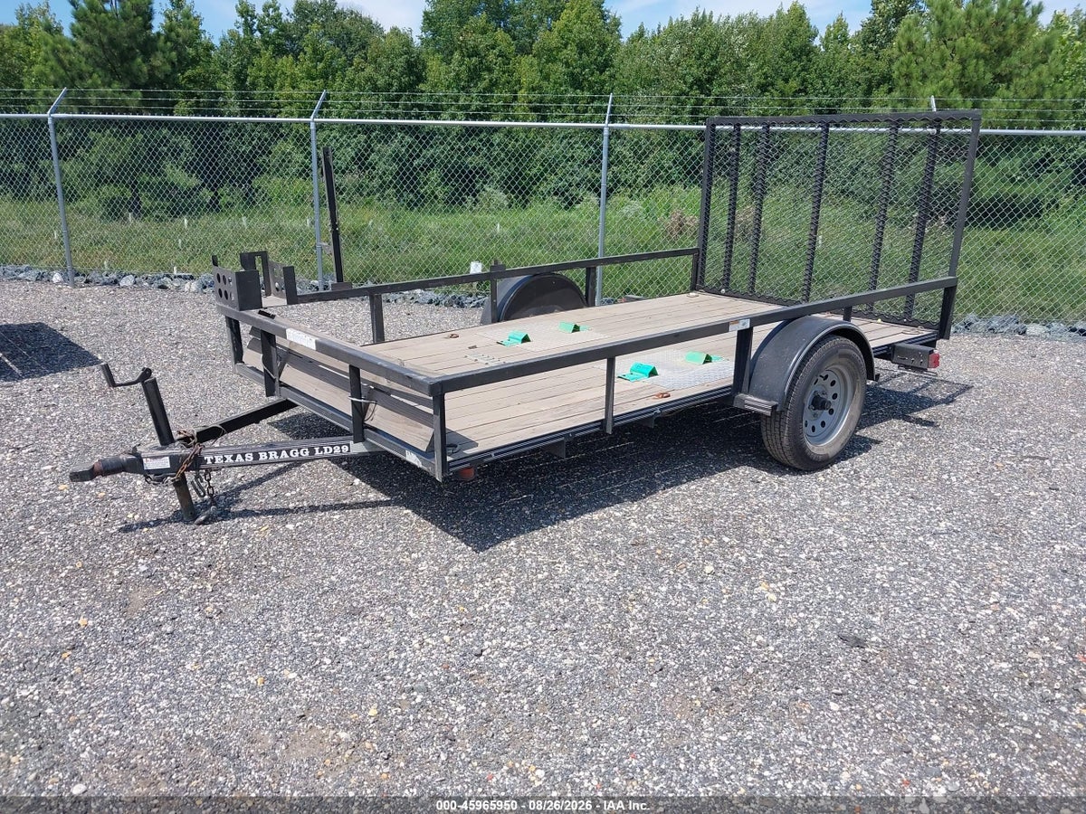2019 TEXAS BRAGG ENTERPRISES SINGLE AXLE TRAILER — снимка 2