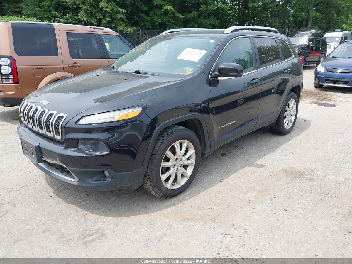 2016 JEEP CHEROKEE LIMITED — снимка 2