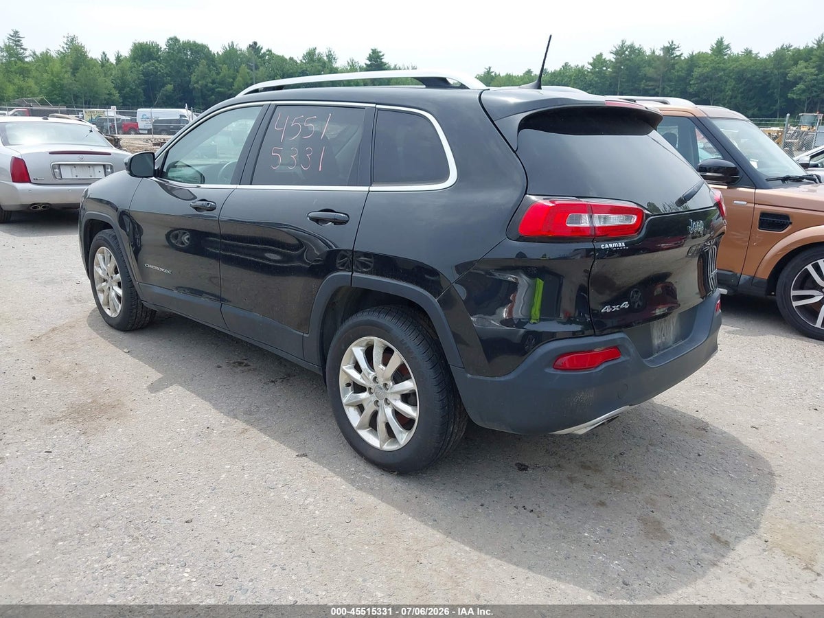 2016 JEEP CHEROKEE LIMITED — снимка 3