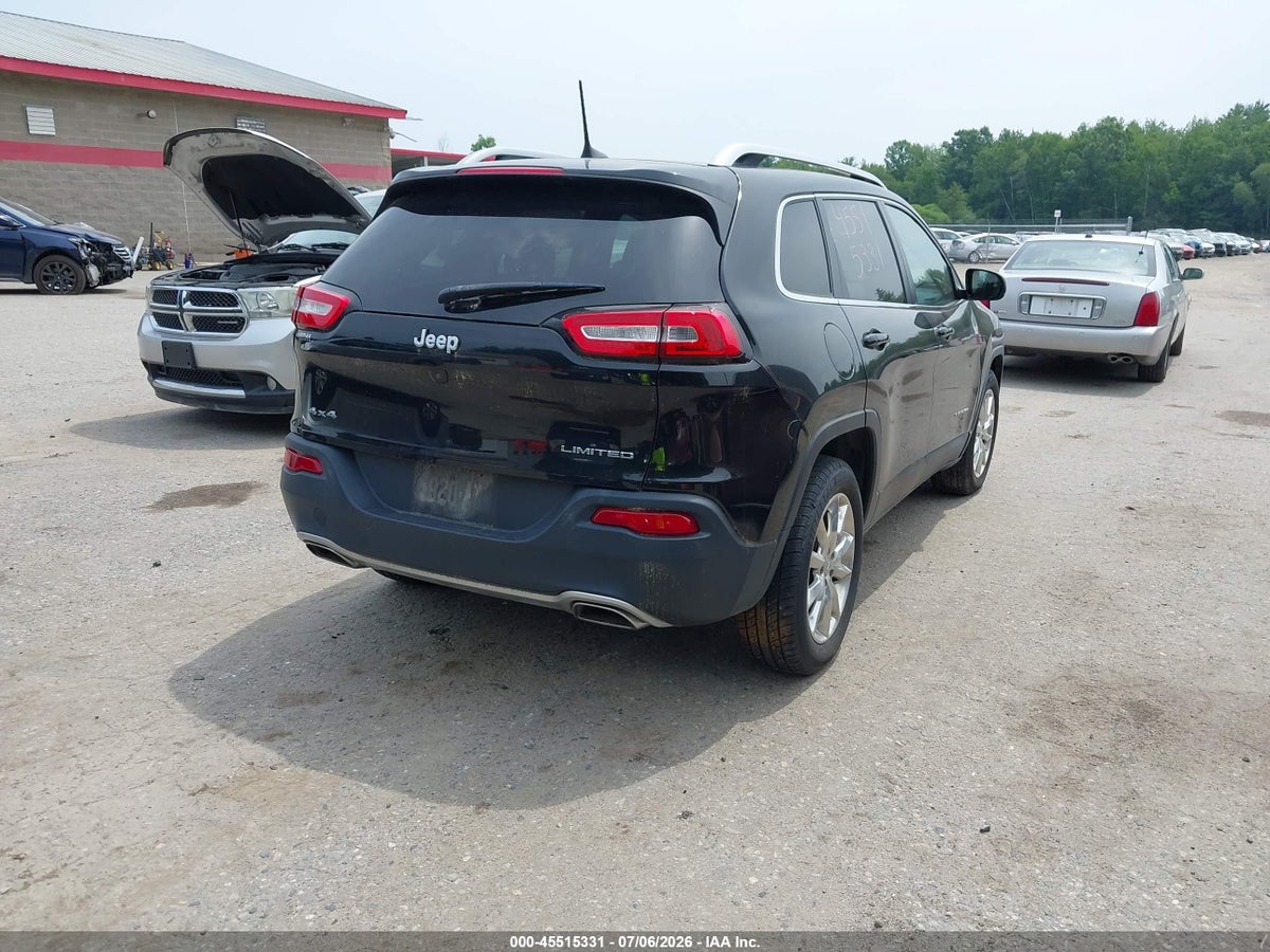 2016 JEEP CHEROKEE LIMITED — снимка 4
