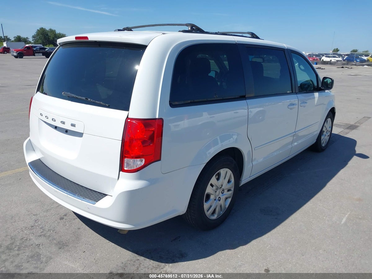 2017 DODGE GRAND CARAVAN SE — снимка 4