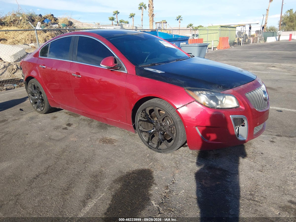 2013 BUICK REGAL GS