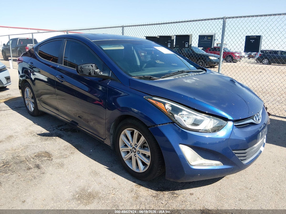 2015 HYUNDAI ELANTRA SE