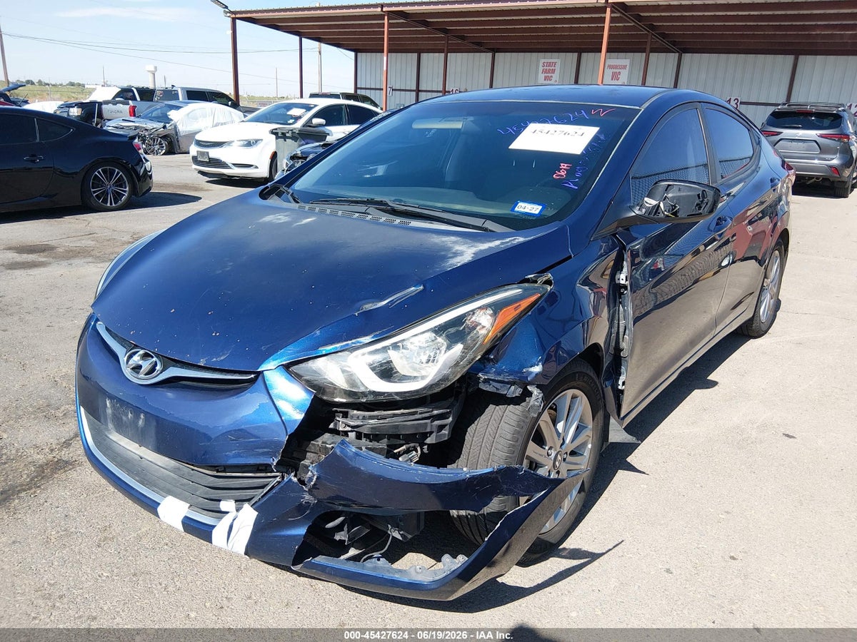 2015 HYUNDAI ELANTRA SE — снимка 2