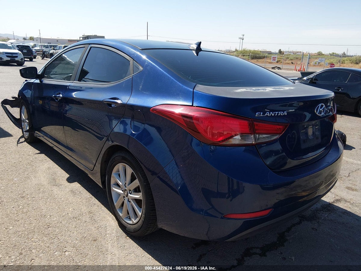 2015 HYUNDAI ELANTRA SE — снимка 3
