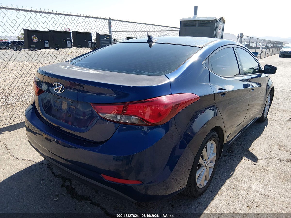 2015 HYUNDAI ELANTRA SE — снимка 4