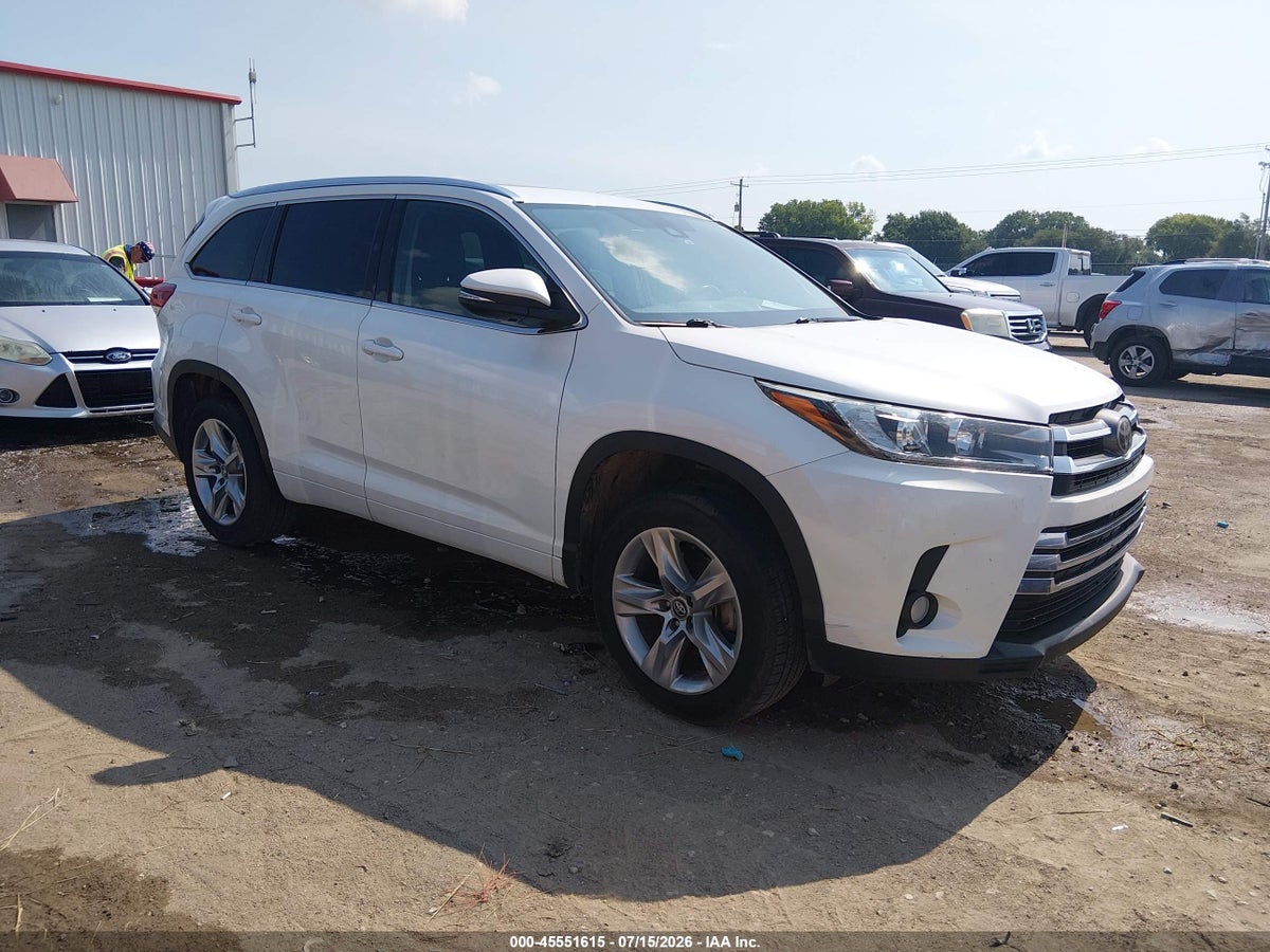 2017 TOYOTA HIGHLANDER LIMITED