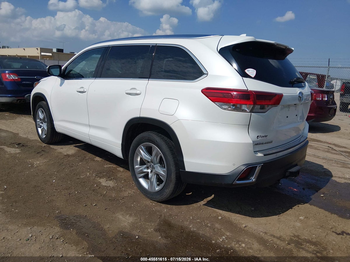 2017 TOYOTA HIGHLANDER LIMITED — снимка 3