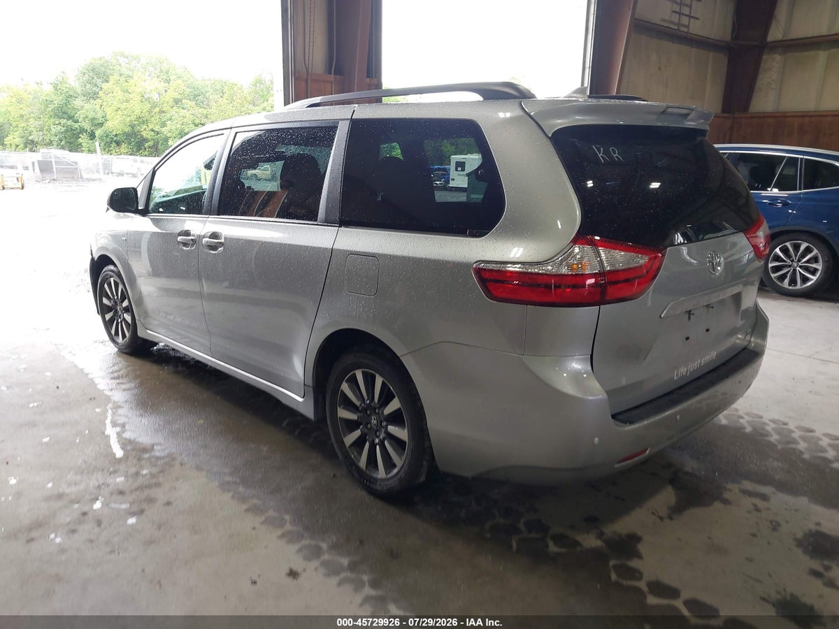 2019 TOYOTA SIENNA LE 7 PASSENGER — снимка 3