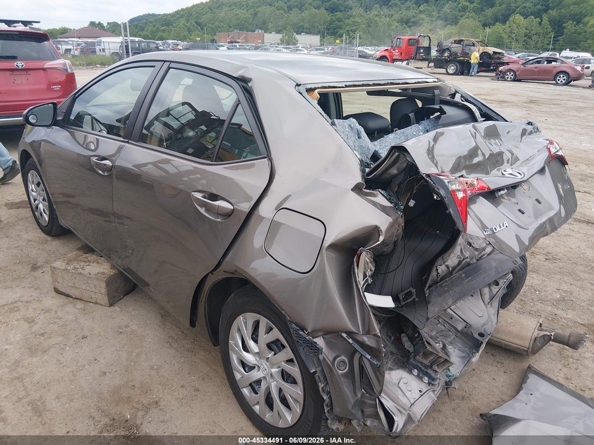 2019 TOYOTA COROLLA LE — снимка 3