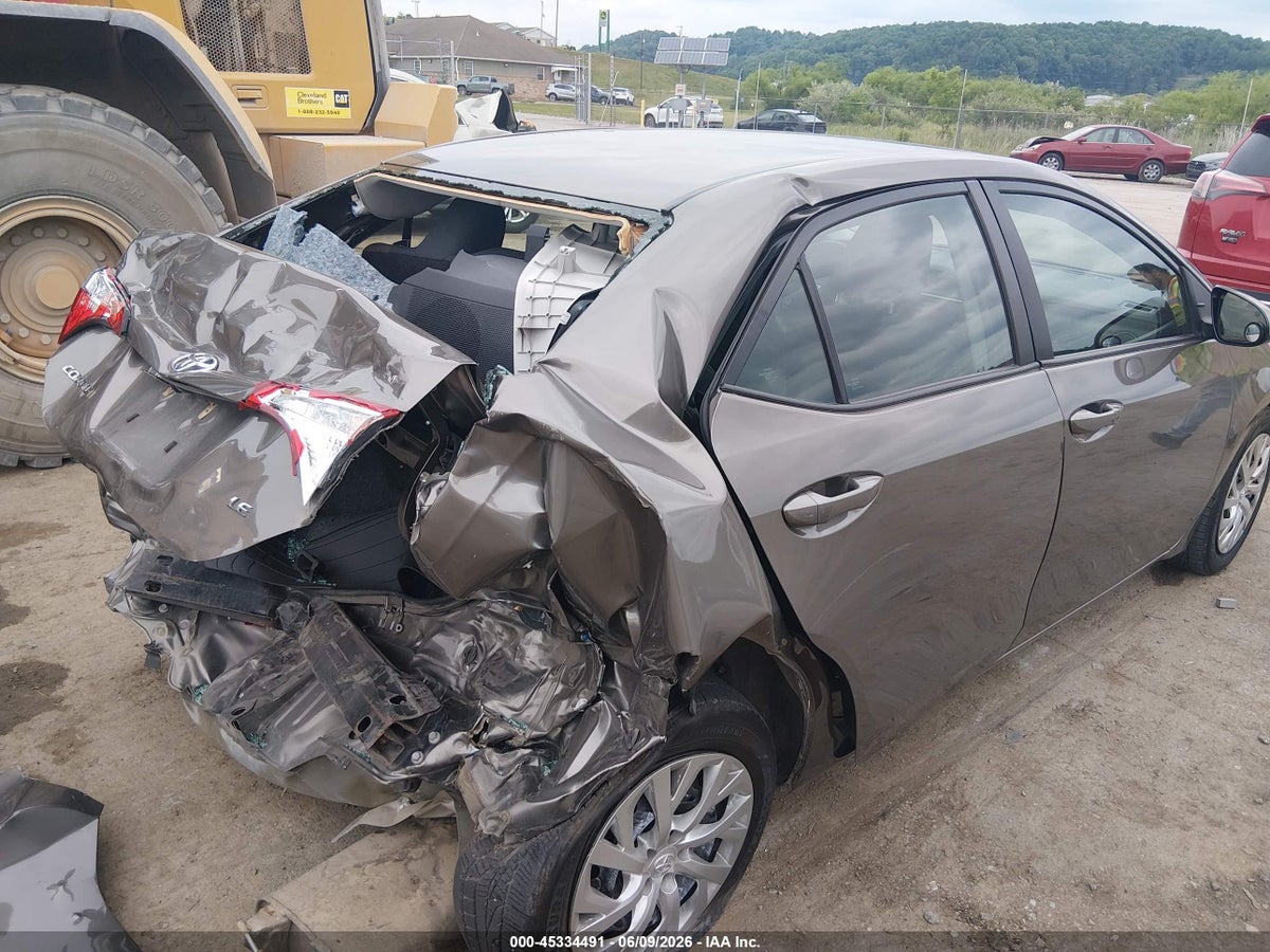 2019 TOYOTA COROLLA LE — снимка 4