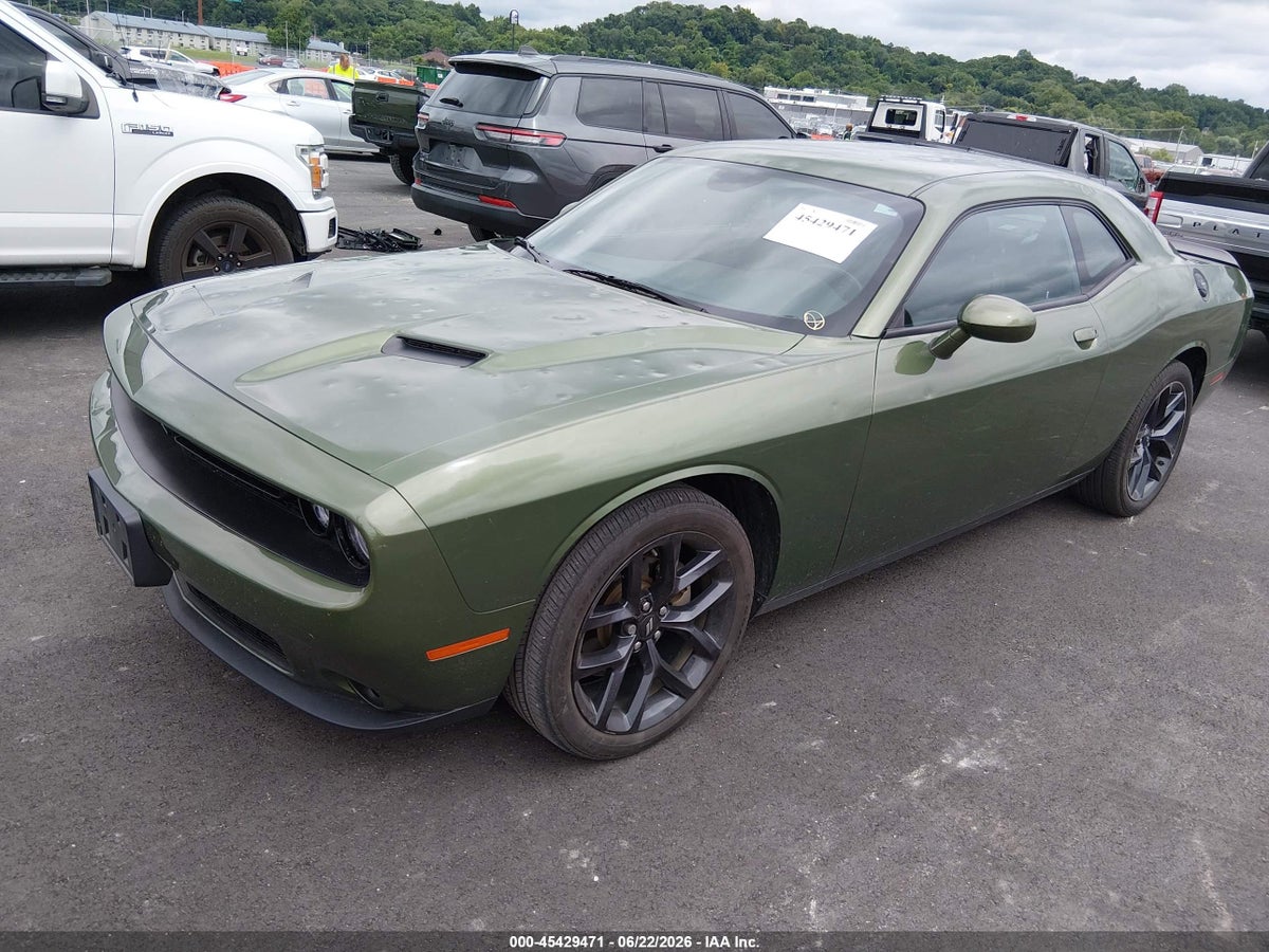 2021 DODGE CHALLENGER SXT — снимка 2