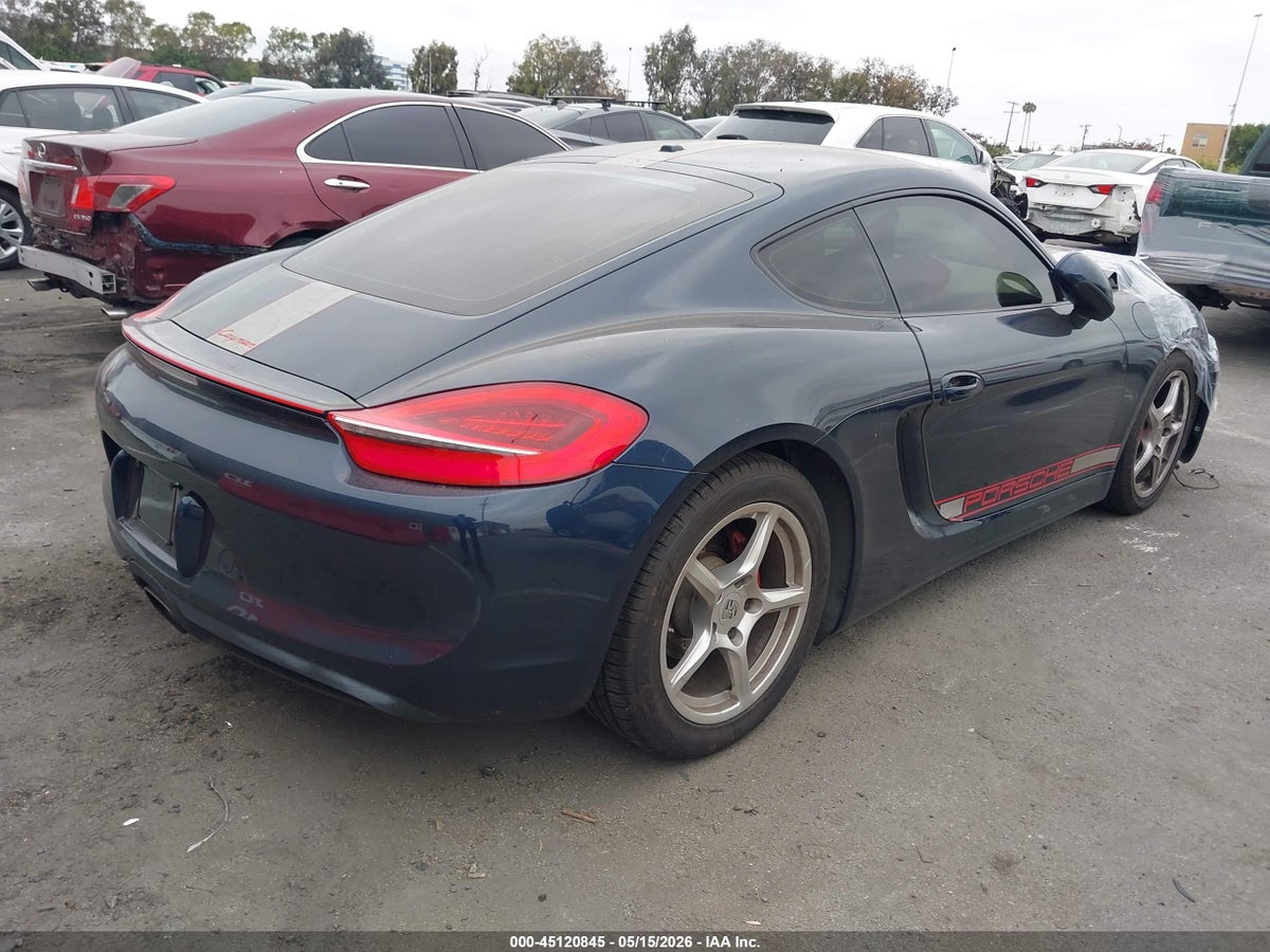 2014 PORSCHE CAYMAN — снимка 4