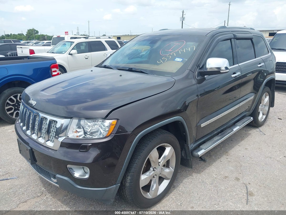 2013 JEEP GRAND CHEROKEE OVERLAND SUMMIT — снимка 2