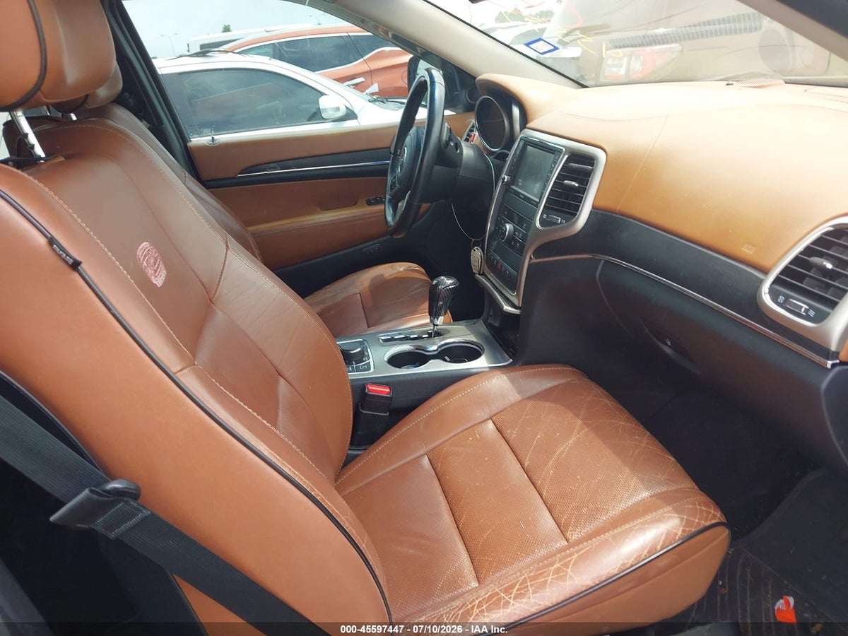 2013 JEEP GRAND CHEROKEE OVERLAND SUMMIT — снимка 5