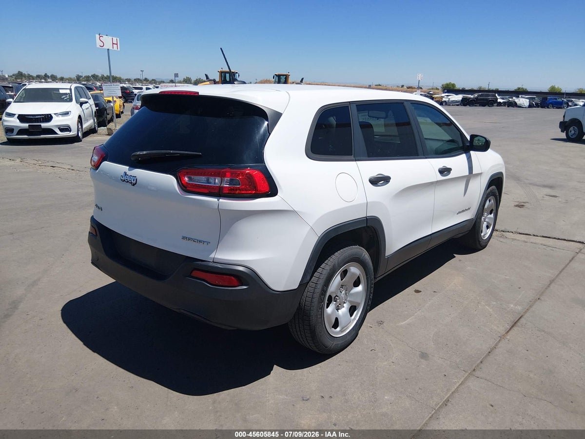 2016 JEEP CHEROKEE SPORT — снимка 4