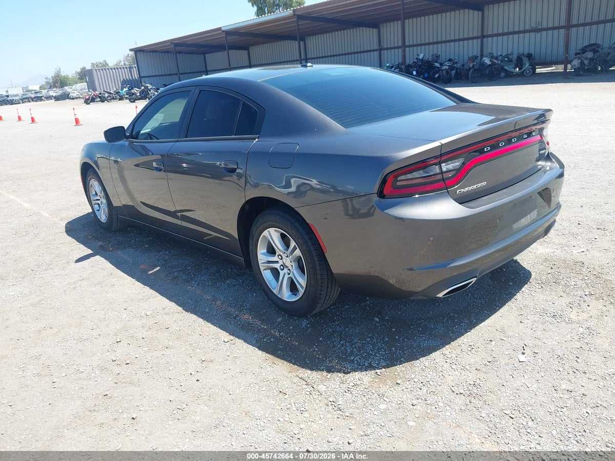 2020 DODGE CHARGER SXT RWD — снимка 3